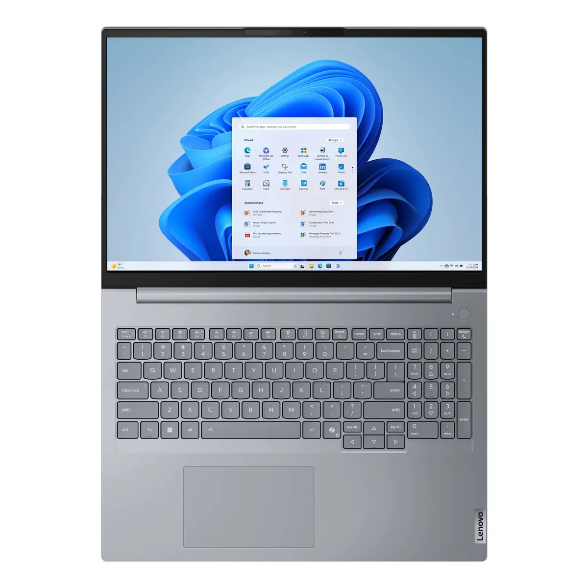 Ordinateur Portable Lenovo 21SH0081SP 16" - 16 Go RAM, 512 G