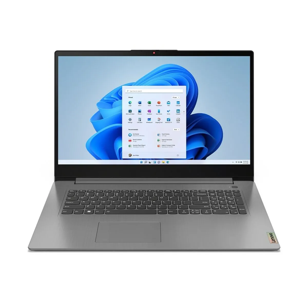 Lenovo IdeaPad 3 17IAU7 - Ordinateur Portable Puissant et Pr