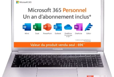 Thomson Neo 15C - Ordinateur Portable 15,6" Full HD