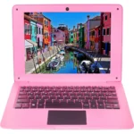 Mini Netbook 10.1'' - Rose | Ordinateur Portable Ultra Mince