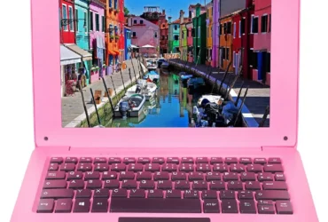 Mini Netbook 10.1'' - Rose | Ordinateur Portable Ultra Mince