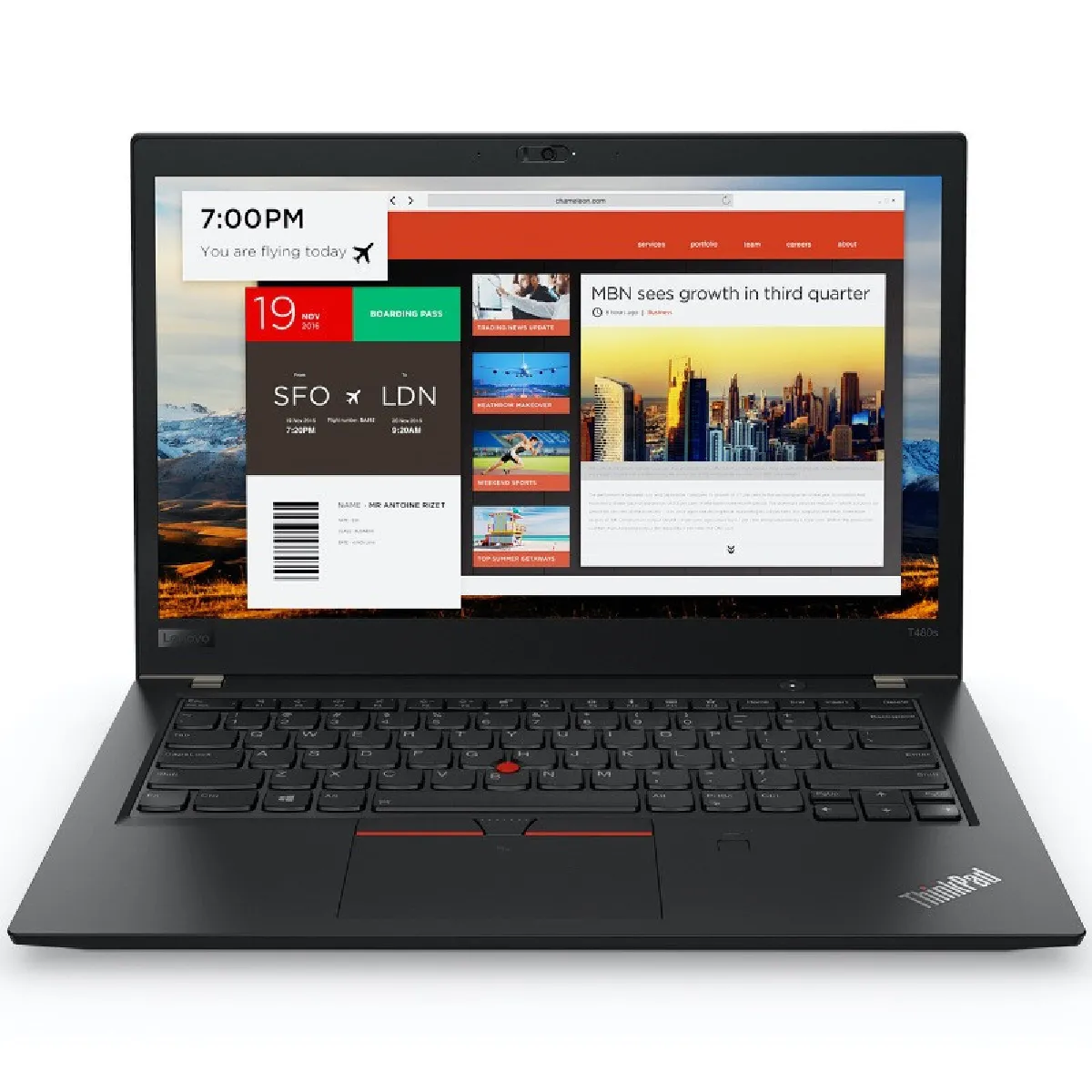 Lenovo ThinkPad T480S - PC Portable Intel Core i7 8550U