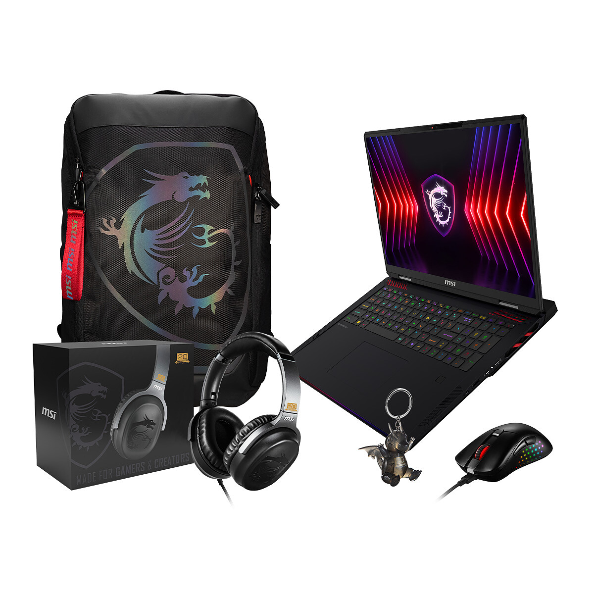 MSI Raider A18 HX A7VIG-014FR - Ordinateur Portable Gamer Ha
