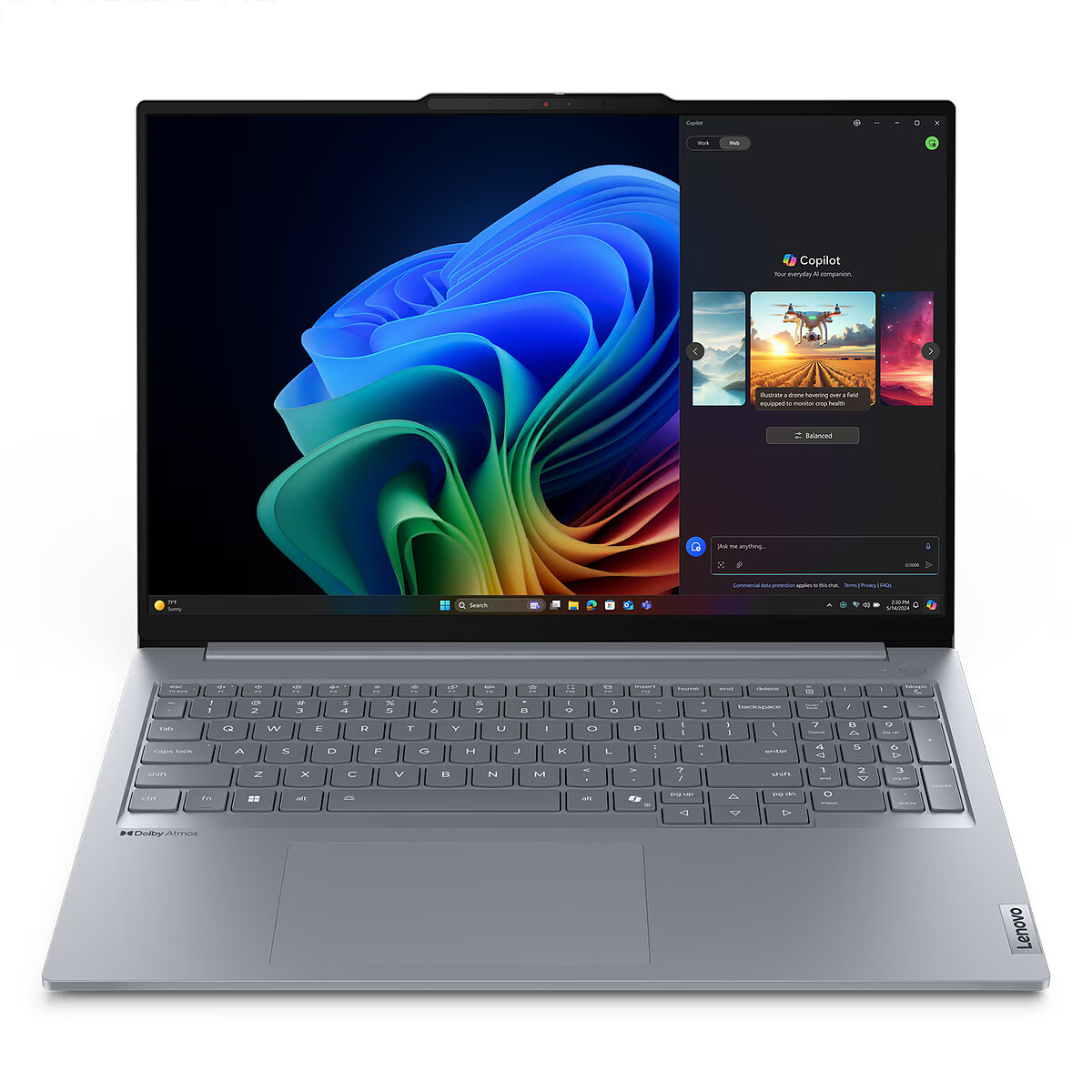 Lenovo ThinkBook 16 G7 QOY Copilot+ PC - Performances et Élé