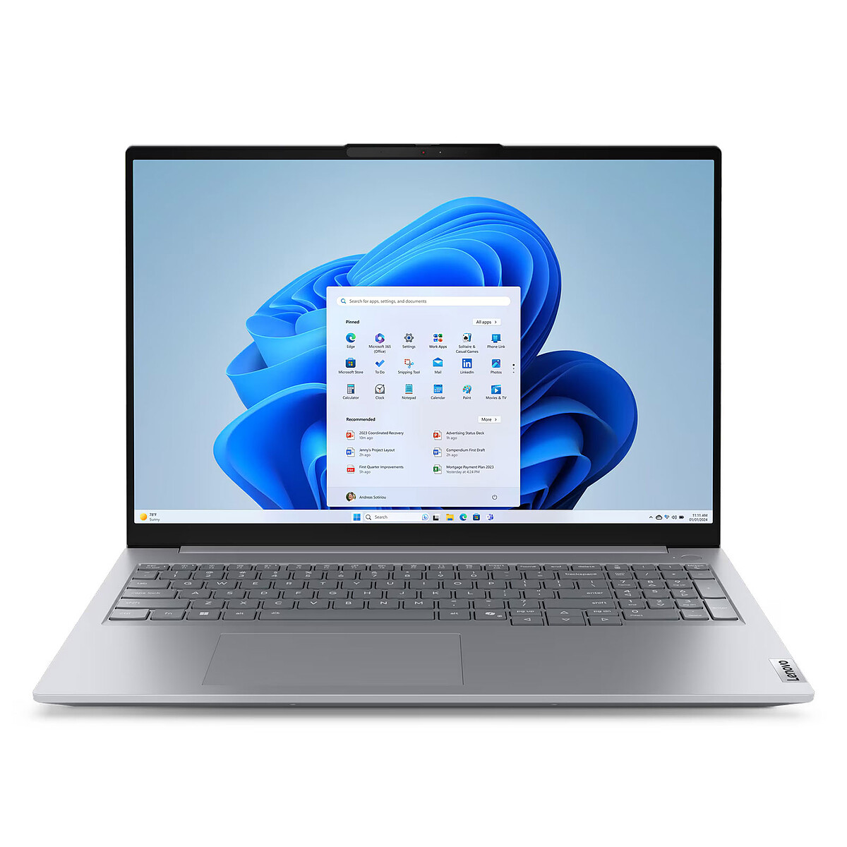 Lenovo ThinkBook 16 G8 IAL (21SK007BFR) - Ordinateur Portabl