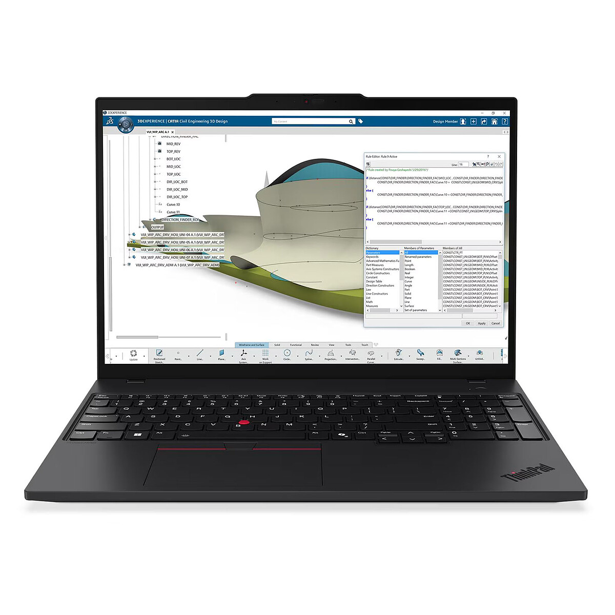 Lenovo ThinkPad P16s Gen 4 (21RX000YFR) - Ordinateur Portabl