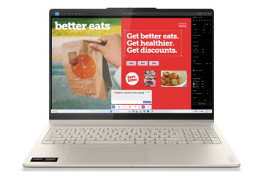 Lenovo Yoga 7 2-in-1 16AKP10 Copilot+ PC 350 Hybride (2-en-1) 40,6 cm (16 ) Écran tactile 2.8K 32 Go LPDDR5x-SDRAM 1 To SSD Wi-Fi 7 (802.11be) Windows 11 Home Allemand Gris - Neuf